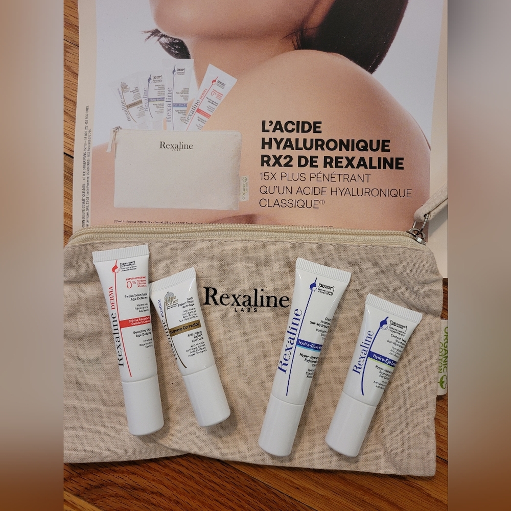 Rexaline Skincare Travel Set with 4 Products